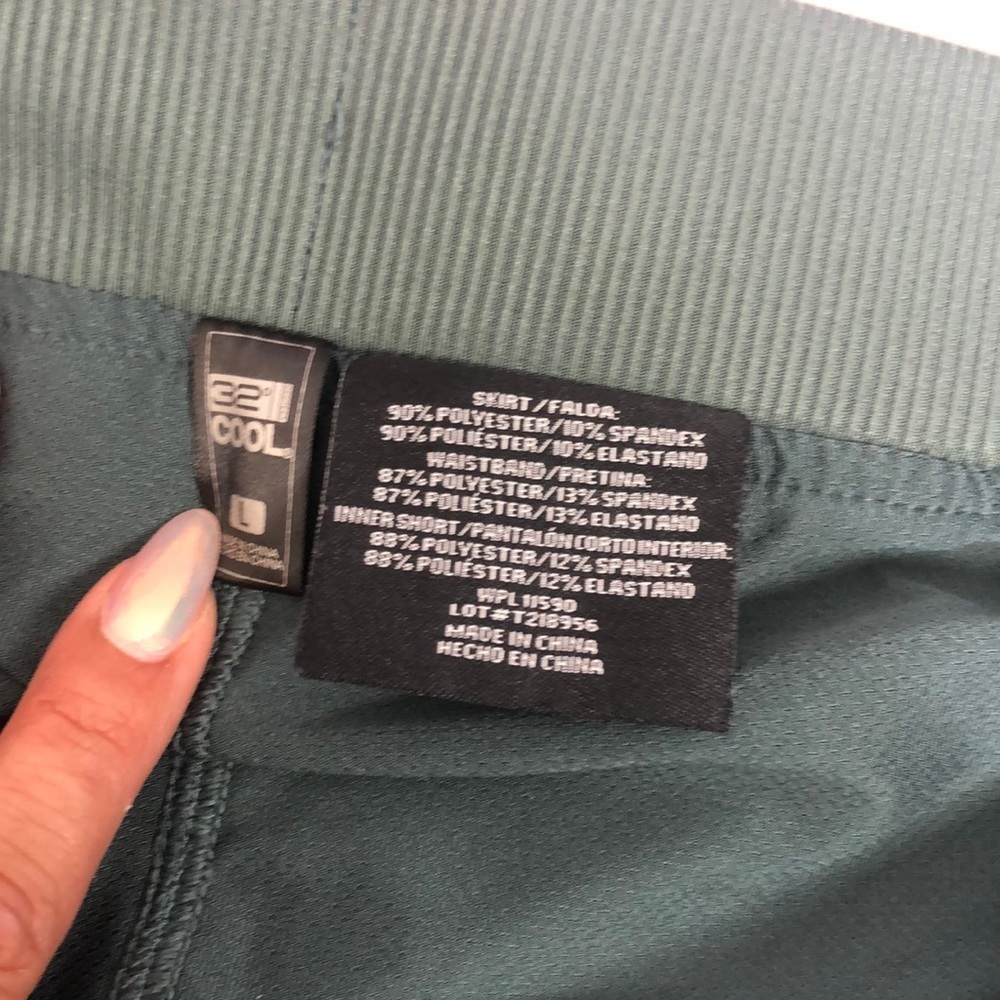 32 Cool Skort Solid Gray - image 2